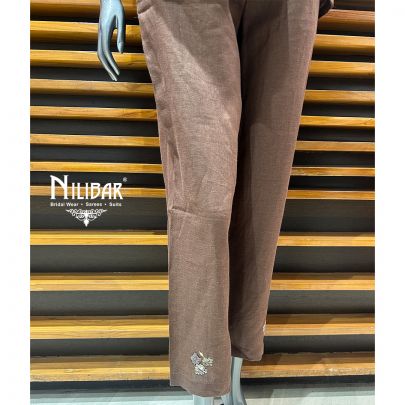 Brown Cotton Co-ord Set