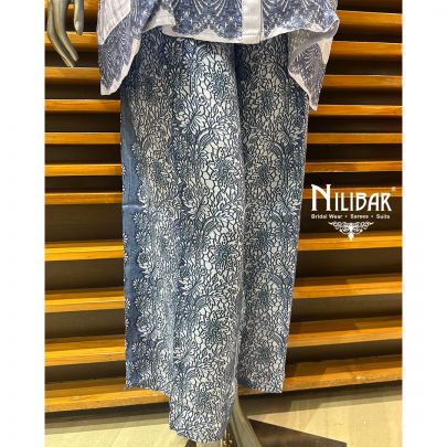 Purple Printed Cotton Co-ord Set