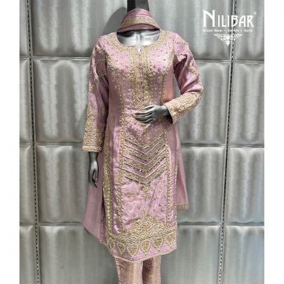 Lilac Silk Pant Suit