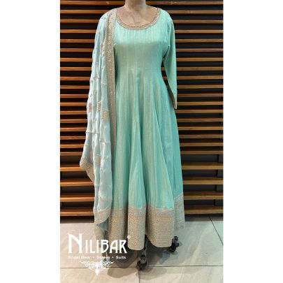 Sky Silk Anarkali