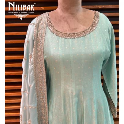 Sky Silk Anarkali