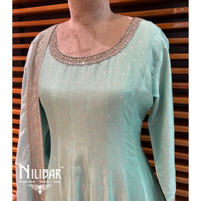 Sky Silk Anarkali