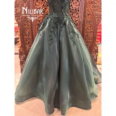 Green Tissue Gown