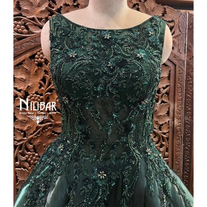 Green Tissue Gown