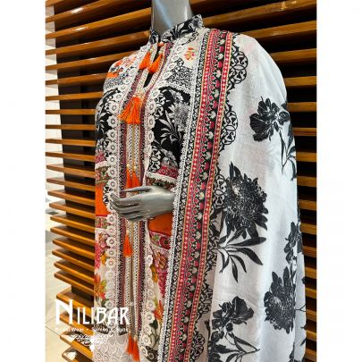 White Cotton Pant Suit