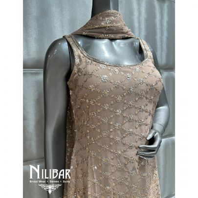Light Georgette Sequin Garara Suit