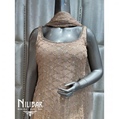 Light Georgette Sequin Garara Suit