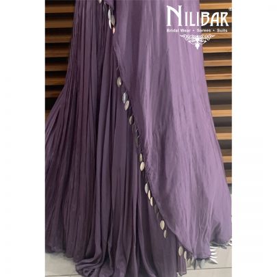 Mauve Chinon Gown