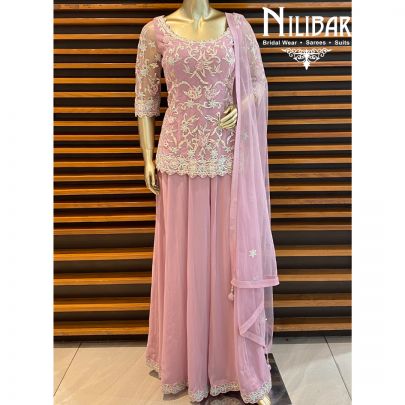 Lavender Palazzo Suit 