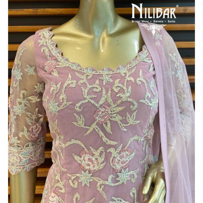 Lavender Palazzo Suit 