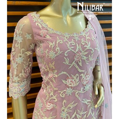 Lavender Palazzo Suit 