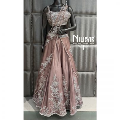 Candy Floss Pink Silk Lehenga