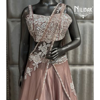 Candy Floss Pink Silk Lehenga