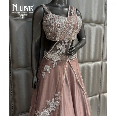 Candy Floss Pink Silk Lehenga