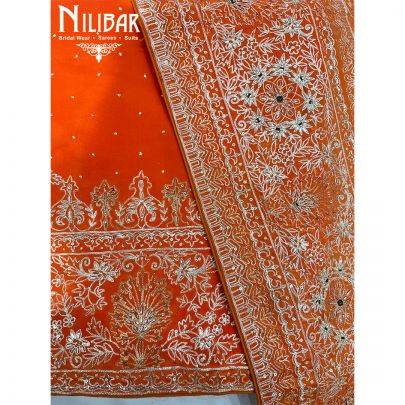Tiger color Crepe Unstitched Suit