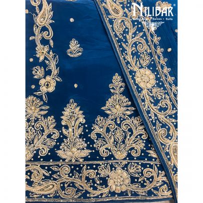 Aegean Crepe Unstitched Suit