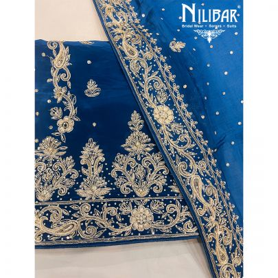 Aegean Crepe Unstitched Suit