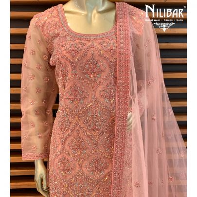 Rose Pink Sharara Suit
