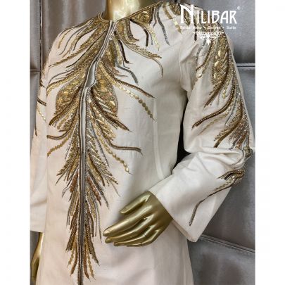 White Silk Pant Suit