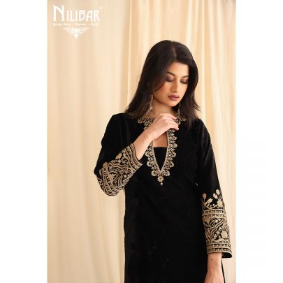 Black Velvet Suit