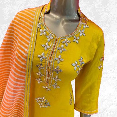 Yellow Garara Suit