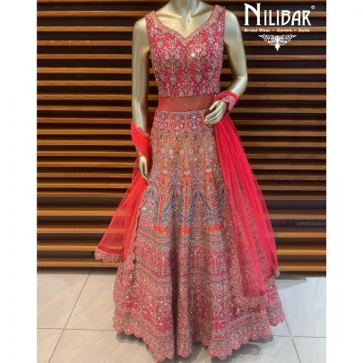 Red Silk Gown