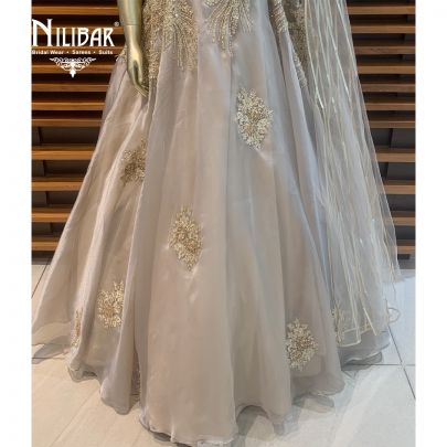 Golden Organza Gown
