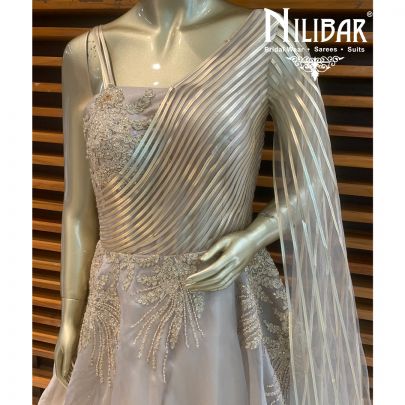 Golden Organza Gown