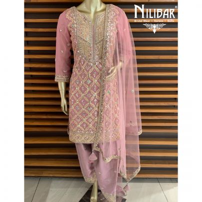 Lavender Salwar Suit