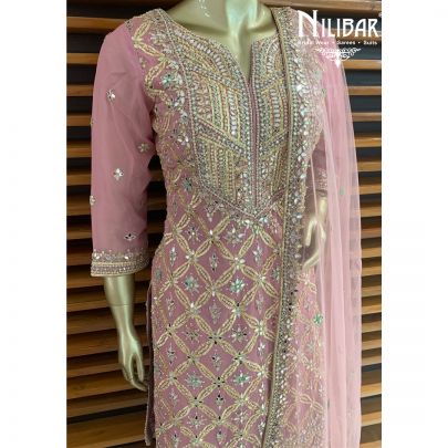 Lavender Salwar Suit