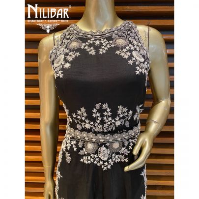 Black Silk Jumpsuit 