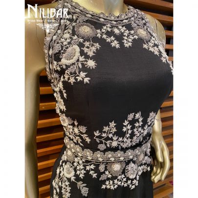 Black Silk Jumpsuit 