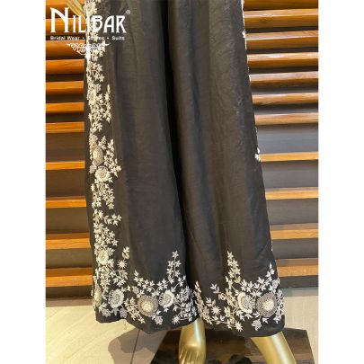 Black Silk Jumpsuit 