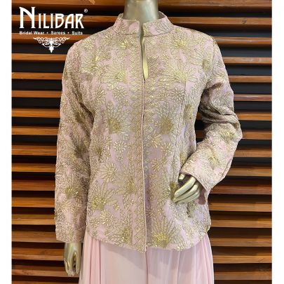 Baby Pink Georgette Co-ord Set