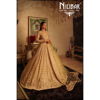 Sage Green net Gown