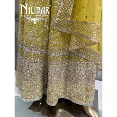 Parrot Green Net Suit Set