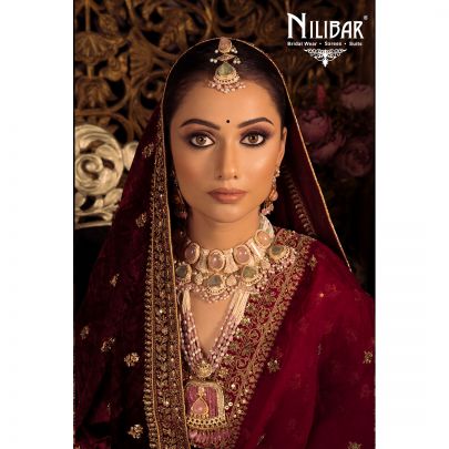 Ruby Silk Bridal Lehenga