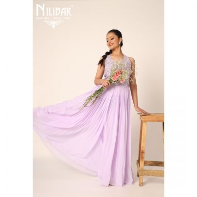 Lilac Georgette Jumpsuit