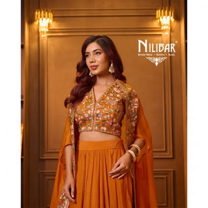 Rust Georgette Jaffa Pant