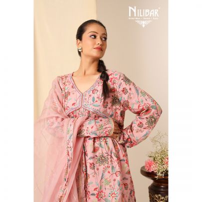 Pink Peplum Suit
