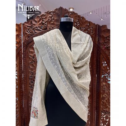 Mint Green Georgette Dupatta