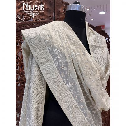 Mint Green Georgette Dupatta