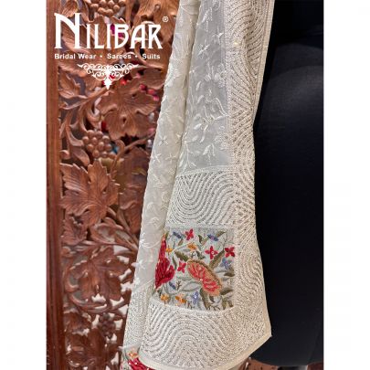 Mint Green Georgette Dupatta