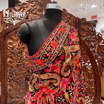 Black Georgette Dupatta