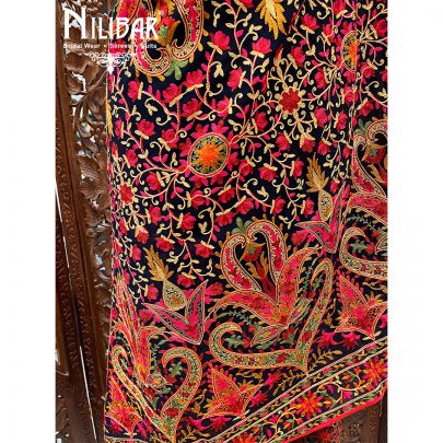 Black Georgette Dupatta
