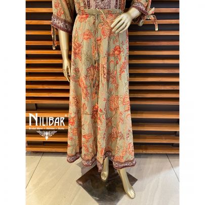 Olive Green Cotton Kurti