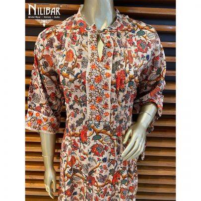Multicolor Cotton Kurti