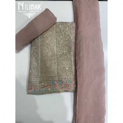 Multicolor Lamé Unstitched Suit