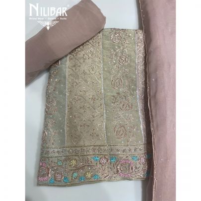 Multicolor Lamé Unstitched Suit