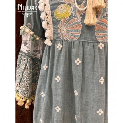 Sage Cotton Dress